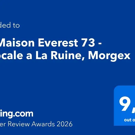 Сasa de vacaciones La Maison Everest 73 - Bilocale A La Ruine,